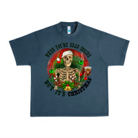Midnight Navy When you're dead inside but it's christmas Urban Heavy Tee - RanaPortraitStore