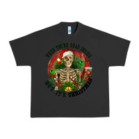 Pigment Black When you're dead inside but it's christmas Urban Heavy Tee - RanaPortraitStore