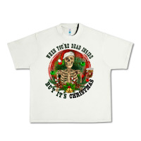Pistachio When you're dead inside but it's christmas Urban Heavy Tee - RanaPortraitStore