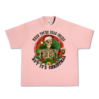 Salmon When you're dead inside but it's christmas Urban Heavy Tee - RanaPortraitStore