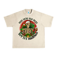 Sandshell When you're dead inside but it's christmas Urban Heavy Tee - RanaPortraitStore
