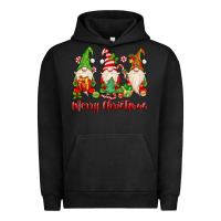 Pigment Black merry christmas gnomes Urban Hoodie - MaliasSmallBusiness