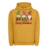 Pigment Peanut Butter merry christmas gnomes Urban Hoodie - MaliasSmallBusiness