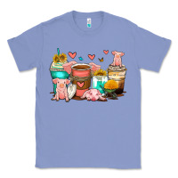 Colony Blue pigs coffee cups Classic Tee - Zillion Design Studio