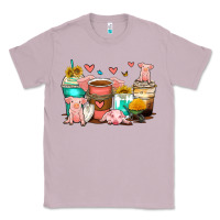 Lilac pigs coffee cups Classic Tee - Zillion Design Studio