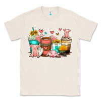 Natural pigs coffee cups Classic Tee - Zillion Design Studio