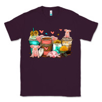 Plum pigs coffee cups Classic Tee - Zillion Design Studio