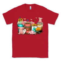 Red pigs coffee cups Classic Tee - Zillion Design Studio