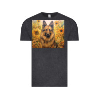 Vintage Black german shepherd Vintage Tee - Unal Design