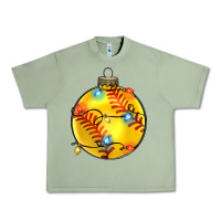 Oil Green christmas  softball Urban Heavy Tee - Zillion Design Studio