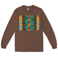 Chestnut thanksgiving brushstrokes Long Sleeve Tee - RanaPortraitStore