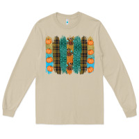 Mushroom thanksgiving brushstrokes Long Sleeve Tee - RanaPortraitStore