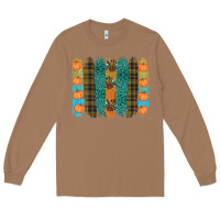 Toasted Coconut thanksgiving brushstrokes Long Sleeve Tee - RanaPortraitStore