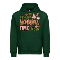 Forest Green its the most wonderful time of the year Urban Hoodie - MaliasSmallBusiness