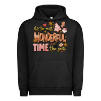 Pigment Black its the most wonderful time of the year Urban Hoodie - MaliasSmallBusiness