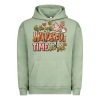 Pigment Oil Green its the most wonderful time of the year Urban Hoodie - MaliasSmallBusiness