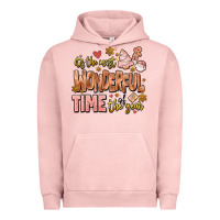 Pigment Salmon its the most wonderful time of the year Urban Hoodie - MaliasSmallBusiness