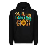 Black oh honey i am that gigi nca Premium Hoodie - NancyCooperArtShop