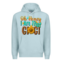 Blue Mist oh honey i am that gigi nca Premium Hoodie - NancyCooperArtShop