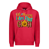 Cardinal oh honey i am that gigi nca Premium Hoodie - NancyCooperArtShop