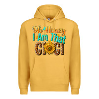 Mustard oh honey i am that gigi nca Premium Hoodie - NancyCooperArtShop