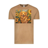 Vintage Camel golden retriever Vintage Tee - Unal Design