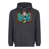 Smoke bull skull cross backgraund Heavyweight Hoodie - JahusDesignShop