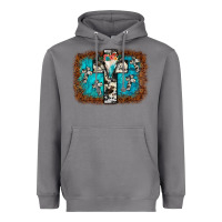 Storm bull skull cross backgraund Heavyweight Hoodie - JahusDesignShop