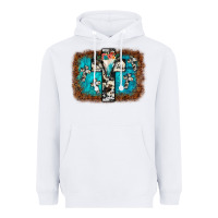 White bull skull cross backgraund Heavyweight Hoodie - JahusDesignShop