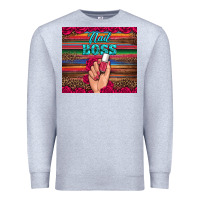 Heather Grey nail boss Premium Sweatshirt - Artiststas