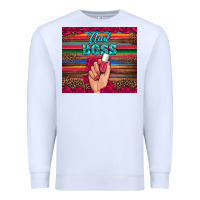 White nail boss Premium Sweatshirt - Artiststas