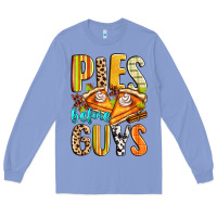 Colony Blue pies before guys Long Sleeve Tee - Zillion Design Studio