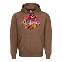 Chestnut mama lighting bolt Zipper Hoodie - RacoonDesign