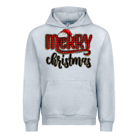 Heather Grey merry christmas Urban Hoodie - MaliasSmallBusiness