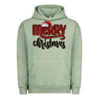 Pigment Oil Green merry christmas Urban Hoodie - MaliasSmallBusiness