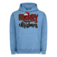 Pigment Pebble Blue merry christmas Urban Hoodie - MaliasSmallBusiness