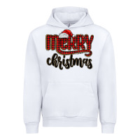 White merry christmas Urban Hoodie - MaliasSmallBusiness