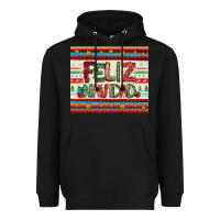 Feliz Navidad Spanish Christmas Heavyweight Hoodie | Teevron