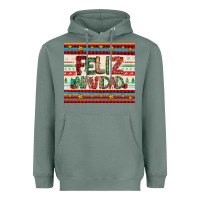 Sage feliz navidad spanish christmas Heavyweight Hoodie - Jasminsmagicworld