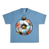 Pebble Blue christmas  soccer Urban Heavy Tee - Zillion Design Studio