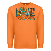 Carrot love my tribe native american indian headdress Premium Sweatshirt - Artiststas