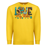 Lemon love my tribe native american indian headdress Premium Sweatshirt - Artiststas