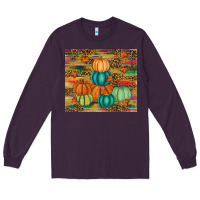 Plum pumpkin Long Sleeve Tee - RanaPortraitStore