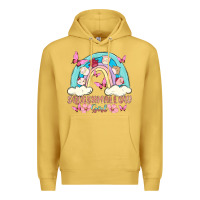 Antique Gold squish girl Premium Hoodie - MaliasSmallBusiness