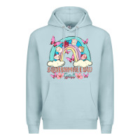 Blue Mist squish girl Premium Hoodie - MaliasSmallBusiness