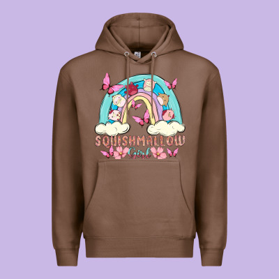 Squish Girl Premium Hoodie Designed By Maliassmallbusiness