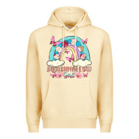 Pina Colada squish girl Premium Hoodie - MaliasSmallBusiness