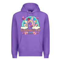 Purple squish girl Premium Hoodie - MaliasSmallBusiness