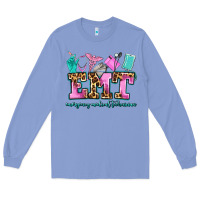 Colony Blue emt emergency medical technician Long Sleeve Tee - AdoDesignShop