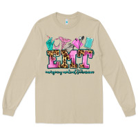 Mushroom emt emergency medical technician Long Sleeve Tee - AdoDesignShop